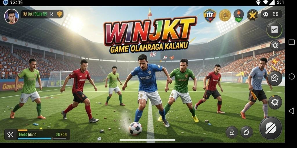 Screenshot gameplay WINJKT menampilkan aksi seru dan grafis yang menawan.